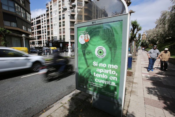 Campaña de publicidad para sensibilizar a la sociedad sobre la existencia de la baja visión