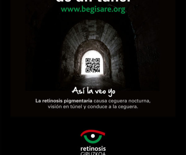 “Mi vida a través de un túnel”, una campaña que recoge los testimonios de personas con retinosis